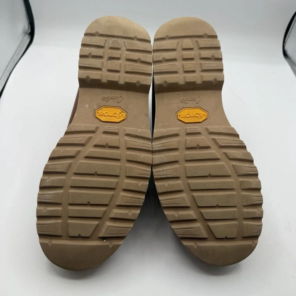 LL Bean Cruiser Signature Chukka Boots Mens 11 D Brown Leather‎ Lace Up Ankle